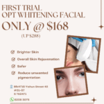 FIRST TRIAL OPT Whitening Facial Treatment