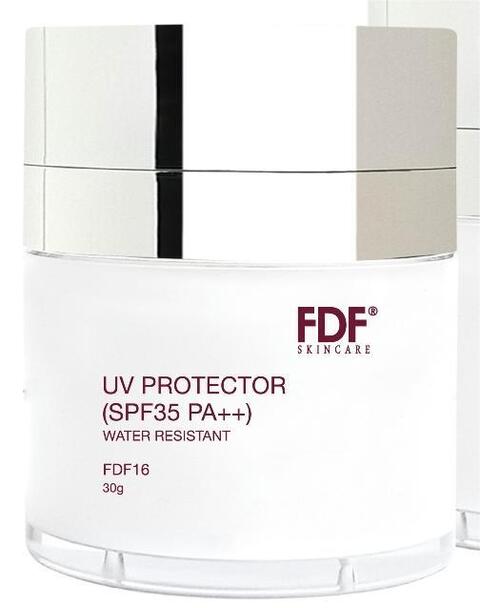 FDF16_UV-Protector-SPF35-PA-Water-Resistant FDF Skincare - UV Protector Water Resistant SPF35 PA++ - 30g - Image 1